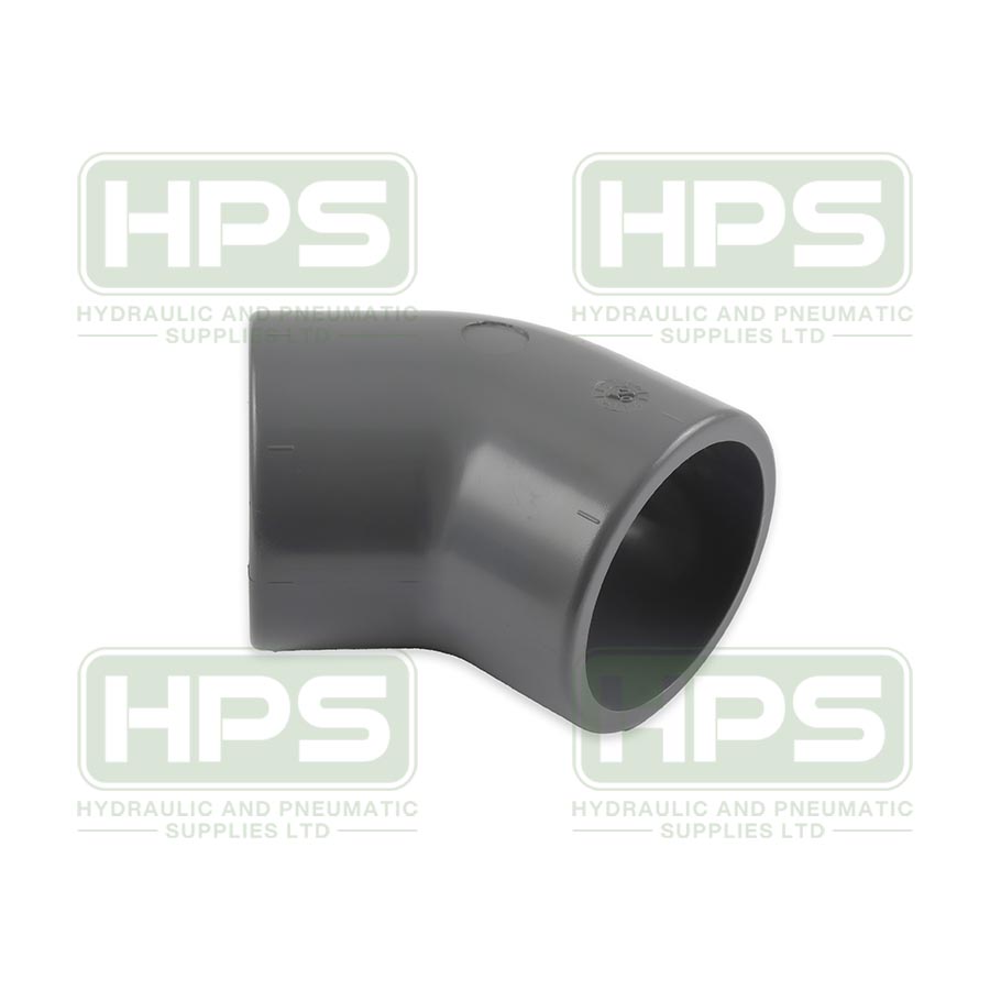 1/2&quot; ABS 45deg Plain Elbow