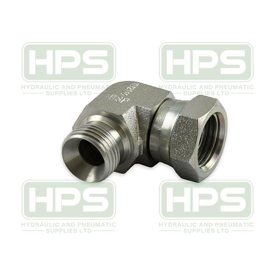 1/4&quot; BSPP Male x Female Compact 90 Elbow