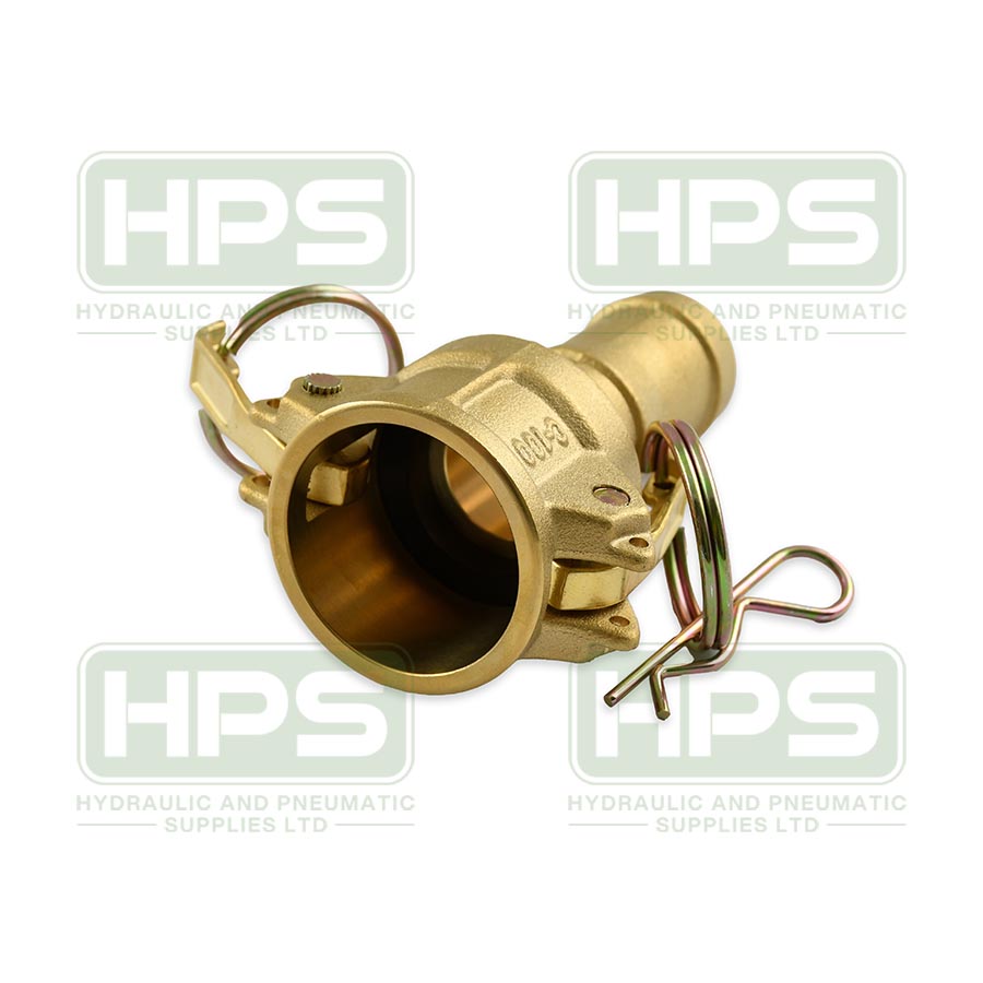 1/2&quot;  ID HOSE COUPLER TYPE C BRASS