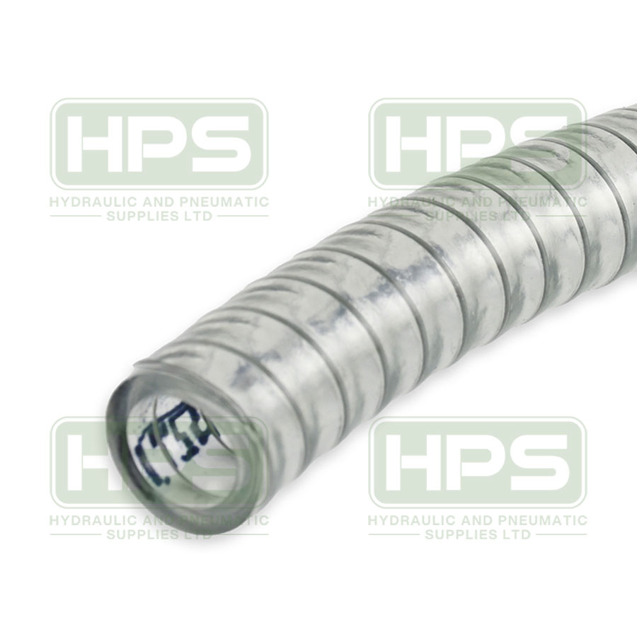 Clear Wire Reinforced PVC Hose 3/8&quot;