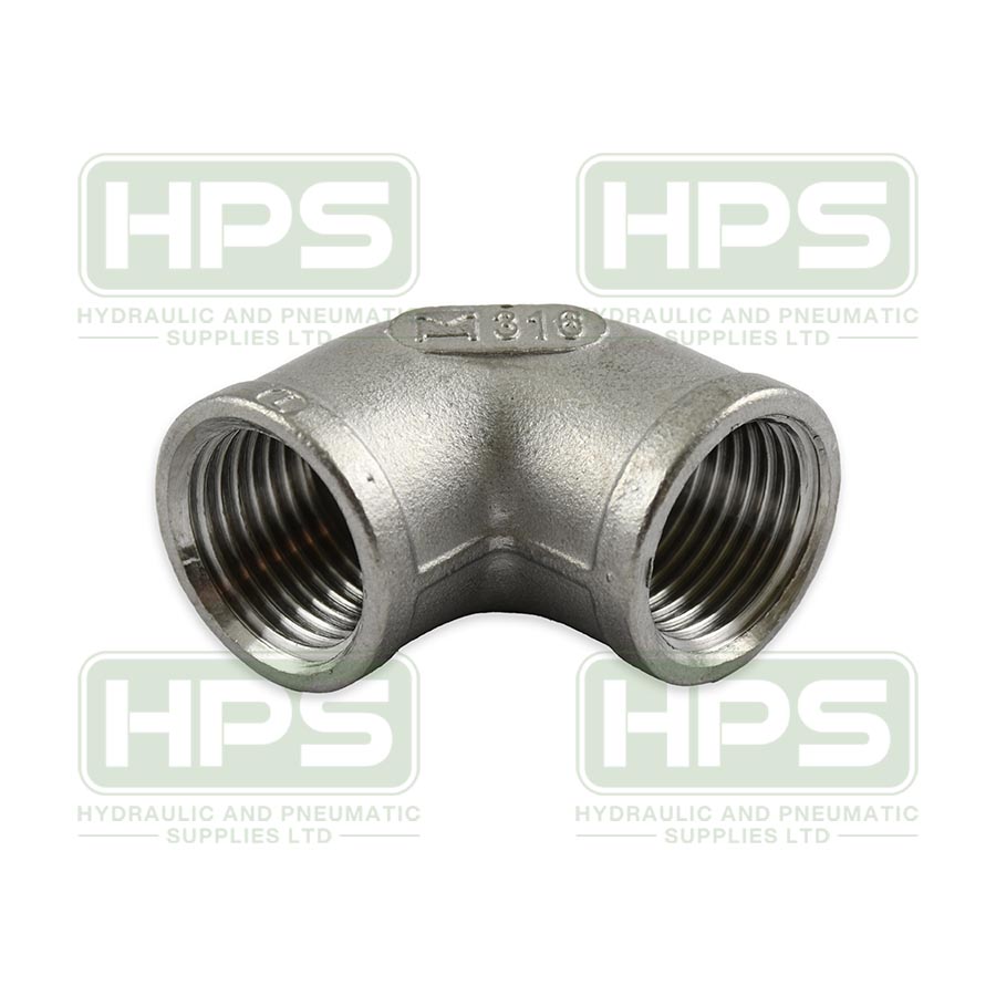 1/8&quot;  BSP FEM EQUAL ELBOW 90 S/STEEL 316