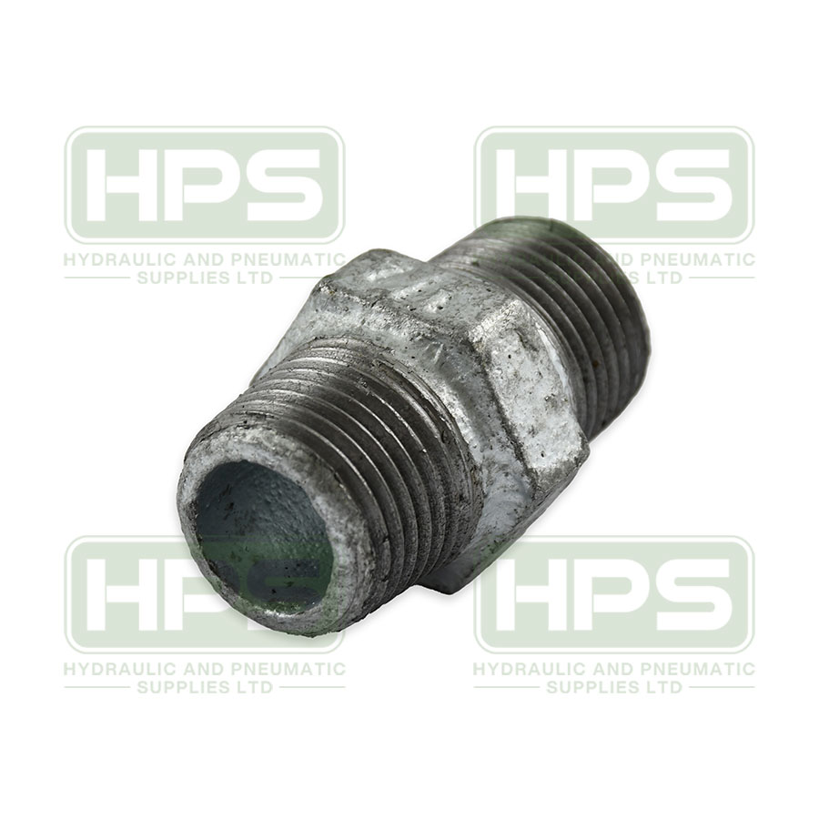 1/8&quot;bsp Galv Mall Hex Nipple