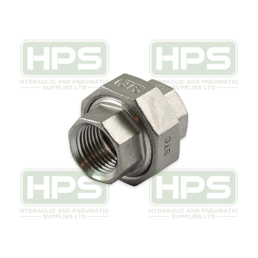 1/8&quot;  BSP FEMALE HEX SPLIT UNION 316