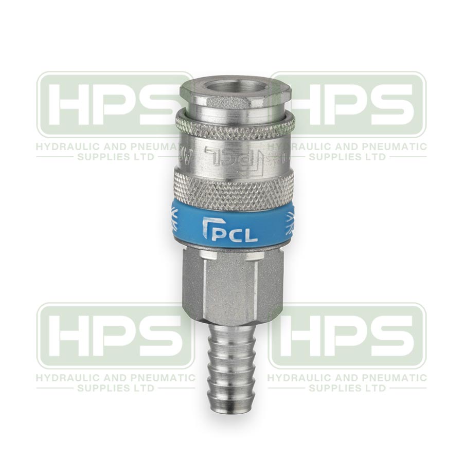 6mm (1/4&quot;) Hosetail XF - Euro Coupling