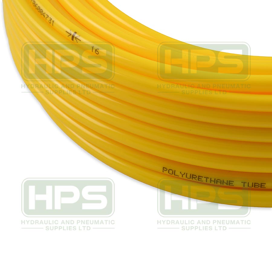 6mm OD x 4mm ID Yellow Poly 25M