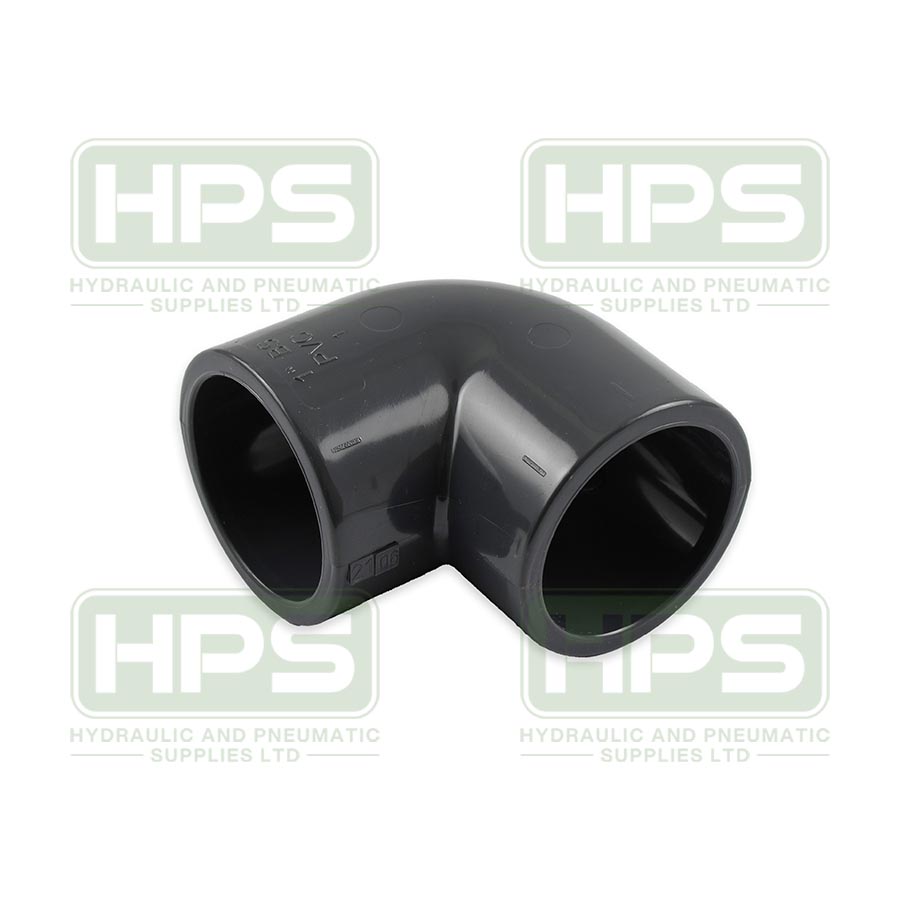 1/2&quot; PVC 90deg Plain Elbow