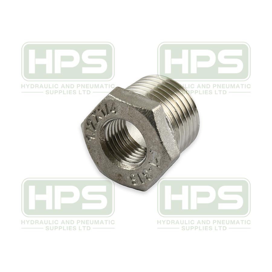 1/4&quot;X 1/8&quot;  M/F HEX REDUCING BUSH 316