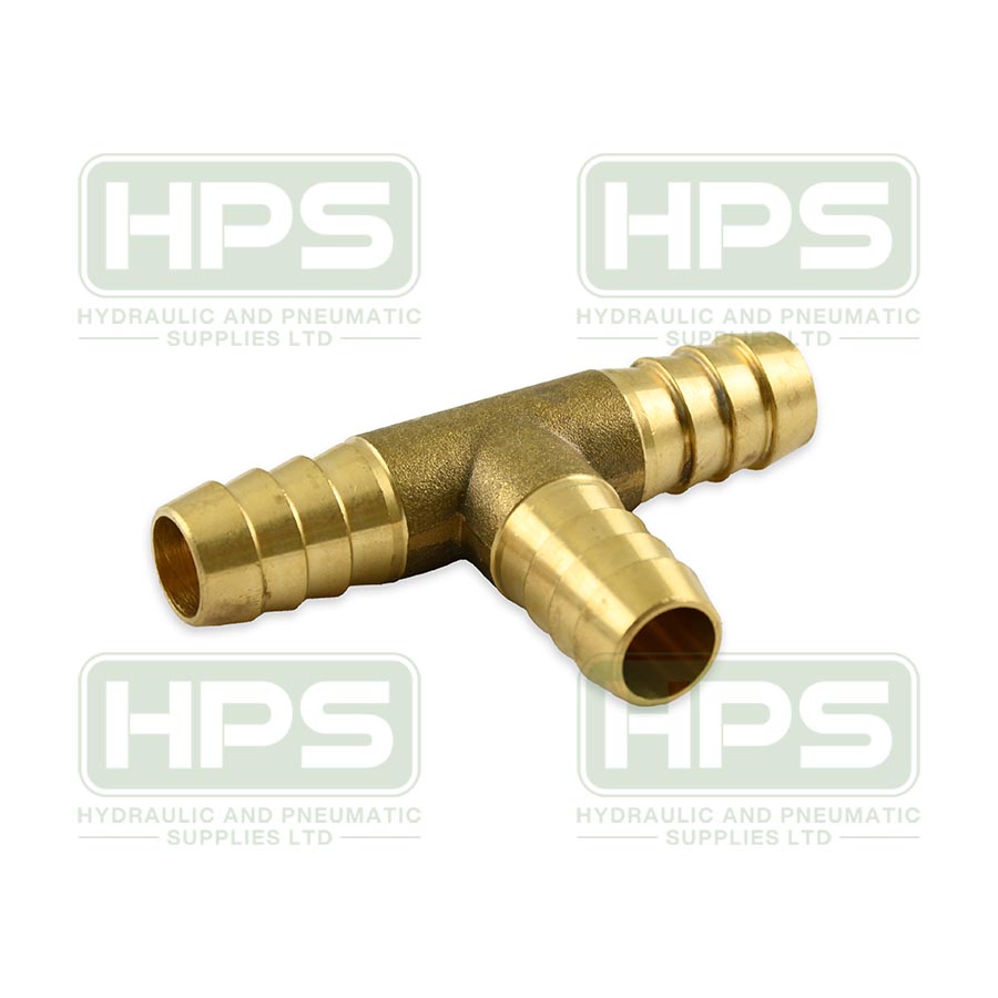 05mm ID Brass Equal Hosetail Tee