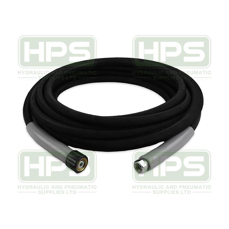 10M Jet Wash Hose Assembly - 22F x 3/8F